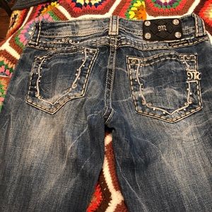 Miss Me Jeans. 33 inseam. Size 27 boot cut